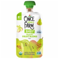 Once Upon a Farm™ Pear with Ginger Organic Baby Food Pouch Perspective: Main