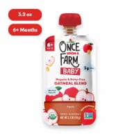 Once Upon a Farm™ Organic Baby Oatmeal Apple Pouch Perspective: Main