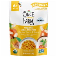 Once Upon A Farm™ Baby Frozen Plant Rich Meals Curried Carrot & Beans Perspective: Main