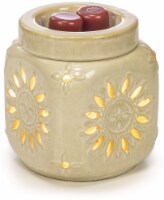 VP Home Floral Sun Wax Warmer for Scented Wax, Ceramic Electric Home Fragrance Warmer.