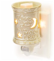 Dawhud Direct  Iv Love You to the Moon and Back  Wall Wax Warmer