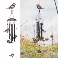 VP Home 32  Songbirds Soothing Wind Chimes for Outside Decorations Garden Gift