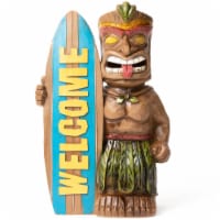 VP Home Welcome Surfboard Tiki 1 Solar Light for Home & Outdoor Decor