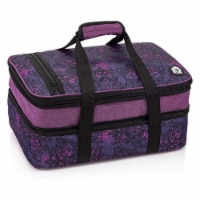 VP Home Double Casserole Insulated Travel Carry Bag (Henna Tattoo)
