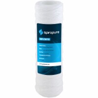 SpiroPure 10 x 2.5 String Wound Polypropylene Water Filter, 10 Micron (24 Pack)