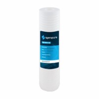 SpiroPure SP-AP110 10 x 2.5in Grooved Sediment Water Filter Replacement, 24 Pack