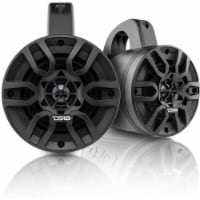 DS18 MP4TPBK HYDRO 4 inch Marine Towers 300 Watts Black (Pair)