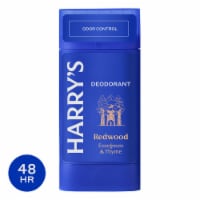 Harry's Odor Control Men's Deodorant Stick Redwood Scent Aluminum-Free