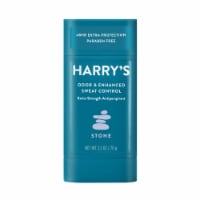Harry's Stone Scented Odor & Enhanced Sweat Control Extra-Strength Antiperspirant Stick