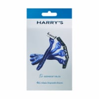 Harry's 3-Blade Men's Disposable Razors - Midnight Blue