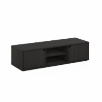 Furinno Montale TV Stand for TV up to 55 Inch, Espresso