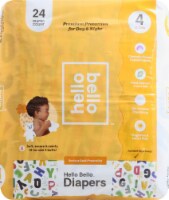 Hello Bello Jumbo Diaper Alphabet Soup-GN Size 4
