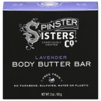 Spinster Sisters Co.® Lavender Body Butter Bar Perspective: Main