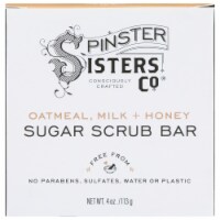 Spinster Sisters Co.® Oatmeal Milk & Honey Sugar Scrub Bar