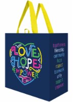 Earthwise Love Hope Empower Reusable Tote Bag