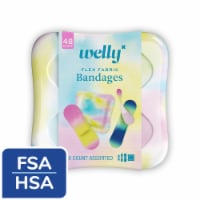 Welly® Bravery Badges Assorted Colorwash Flex Fabric Bandages Perspective: Main
