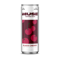 MyMuse® Black Cherry Soda Can Perspective: Main