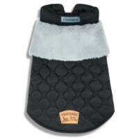 Touchdog Furrost-Bite Fur and Fleece Fashion Dog Jacket