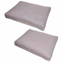 Touchdog Hushky Water-Resistant Premium Rectangular Raised Dog Mat
