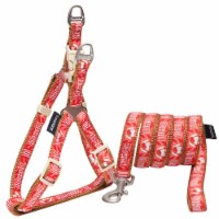 Touchdog Funny Bone Tough Stitched Dog Harness and Leash Small Ralphs