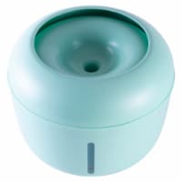Moda-Pure' Ultra-Quiet Filtered Dog and Cat Fountain Waterer - One Size / Green