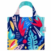 Wrapables AllyBag Collection Reusable Shopping Bag, Dark Retro