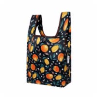 Wrapables Small JoliBag Collection Reusable Shopping Bag, Oranges & Lemons