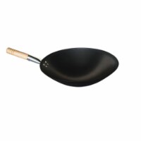 SPT SL-PA400C 17 ft. Cool Roll Iron Wok with Handle