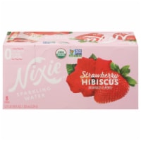 Nixie Strawberry Hibiscus Flavored Sparkling Water Cans