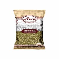 Aiva Moong Split With Husk (Green Mung Bean Split) 2 lb