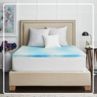 Sealy 1.5-Inch SealyChill Gel Memory Foam Mattress Topper Full Perspective: Main
