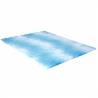 Sealy 1.5-Inch SealyChill™ Gel Memory Foam Mattress Topper Queen Perspective: Main