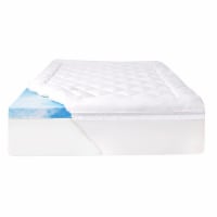 SealyChill™ 4" Gel-Infused Memory Foam Full Mattress Topper Perspective: Main