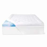 SealyChill™ 4" Gel-Infused Memory Foam Queen Mattress Topper Perspective: Main