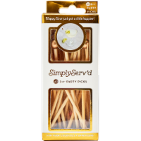 Simply Serv'd Party Picks - Gold Perspective: Main