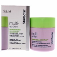 Supergreens Soother Cooling Gel Mask by Strivectin for Unisex - 2.4 oz Mask
