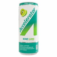 ASHOC Accelerator Kiwi Lime Energy Drink Can Perspective: Main