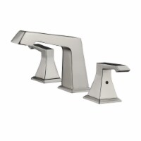 Balduina Brass 3 Hole 8" Widespread Bathroom Faucet - Brushed Nickel