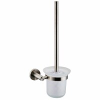 Bagno Nera Stainless Steel Toilet Brush - Satin Nickel