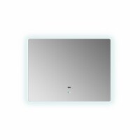 Lugano 48" Wide x 36" Tall LED Mirror w/ Defogger