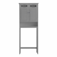 Elegant Home Fashions Wooden Over Toilet Cabinet Adjustable Shelves EHF-6803G