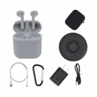 Airplus Wireless Bluetooth Earphones with Accessories Bundle - Gray