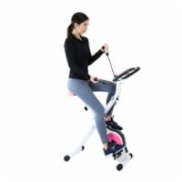 Xspec foldable stationary upright sales exercise bike cardio workout indoor