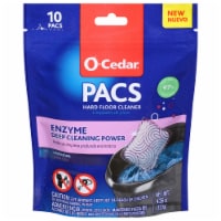 O-Cedar® Lavender Enzyme Floor Cleaning Pacs Perspective: Main
