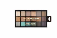 Colour Spell 18 Shade Eyeshadow Palette - Smoked Neutrals Perspective: Main