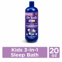 Dr. Teal's® Kids Melatonin & Essential Oils  3-In-1 Bubble Bath Shampoo & Body Wash Perspective: Main