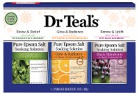Dr Teal's® Eucalyptus Vitamin C & Black Elderberry Epsom Salt Soak Gift Set Perspective: Main