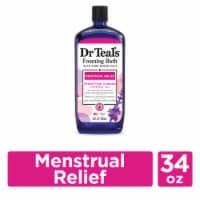 Dr. Teal's® Herbal Plant Complex Menstrual Relief with Epsom Salt Foaming Bath