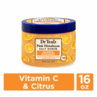 Dr Teal's Pink Himalayan Glow & Radiance Salt Citrus Scrub Perspective: Main