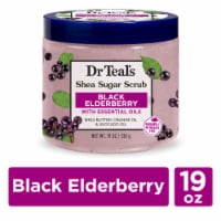 Dr Teal's Black Elderberry Shea Sugar Scrub
